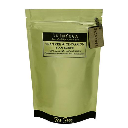 SkinYoga Tea Tree Cinnamon Foot Scrub 200g